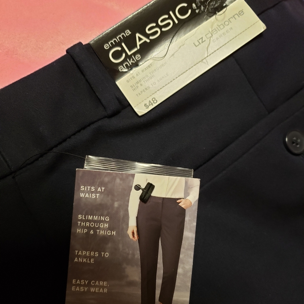 New with Tag womens dress pants - Navy Blue